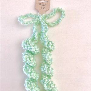 Crocheted Ponytail Curly Q